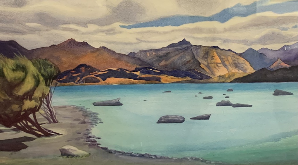 Jacqui Cotter | Beacon Point | Black Peak|   Wanaka| McAtamney  Gallery and Design Store | Geraldine NZ